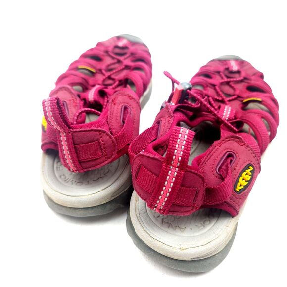 Keen Whisper Size 8 Red Waterproof Fisherman Suede Sandals - Picture 5 of 7